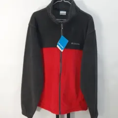 コロンビア フリース ジャケット グレー レッド 新品 Lのサムネイル