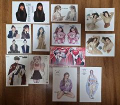 アールビバン 版画 momoko ももこ先生 selene ミクスドメディア - メルカリ