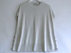 【233248】theory luxe セオリーリュクス  24SS Kensington Charlotte　フレンチスリーブ ニット  ・38 4201730 ミントのサムネイル