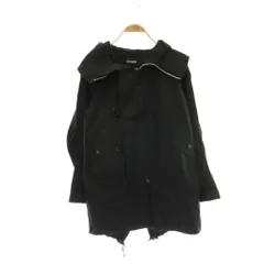 ズッカ zucca ミリタリーデザイン ジャケット フーディ アウター S ブラック /CX ■OSのサムネイル