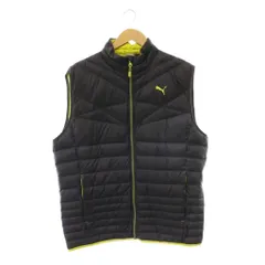 プーマ PUMA ダウンベスト ジップアップ XXL ブラック /HK ■OSのサムネイル
