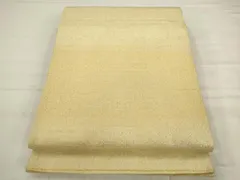 平和屋着物●桝屋高尾　ねん金綴錦　全通柄袋帯　段霞文　正絹　逸品　AABK6746pfのサムネイル