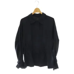 アナイ ANAYI 24SS コットンポリエステルステンカラーブルゾン ジャケット 38 ネイビー /ES ■OSのサムネイル