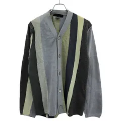 COMME des GARCONS SHIRT コムデギャルソンシャツ パネルドストライプニットカーディガン FG-N001 ミックスカラー Mのサムネイル
