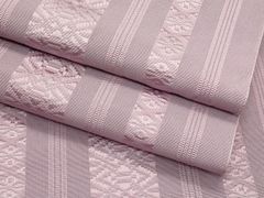 夏物 博多織 紗献上八寸名古屋帯（独鈷文）全通 化繊物 美品 - メルカリ
