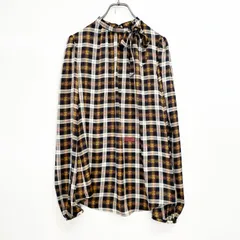 Dsquared2 ディースクエアード チェック ボウタイ ブラウス シャツ Ks7-10のサムネイル