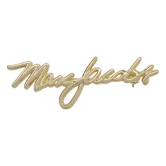 MARC JACOBS マーク ジェイコブス ロゴブローチ  ゴールドのサムネイル