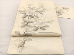 専用帯8923 8885 二点セット○高級 正絹 紗紬 夏帯 名古屋帯 - メルカリ