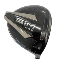 【中古】 テーラーメイド SIM MAX  9° ドライバー DR TENSEI BLUE TM50(DR) (フレックスS) メンズ 男性用 右利き 右用 Cランク ゴルフクラブのサムネイル