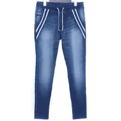 RESOUND CLOTHING ジャージ エッジ ライン デニムパンツ サイズ1 インディゴ RC35-ST-014Dのサムネイル