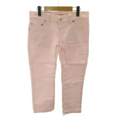 レッド ヴァレンティノ RED VALENTINO タグ付き カラー デニムパンツ ジーンズ ストレート ジップフライ 27 ピンク 0330のサムネイル