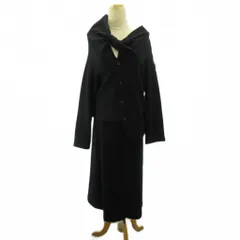 トリココムデギャルソン tricot COMME des GARCONS AD1994 変形 セットアップ ジャケット ウール M 黒 ブラック 0604のサムネイル