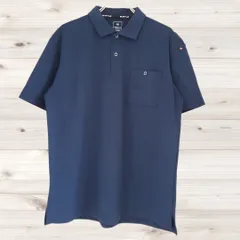 B2505 バートル BURTLE ポロシャツ 半袖(LL XL) ネイビー 無地 レギュラーカラーのサムネイル