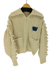 ホリデイ holiday 25AW WOOL PONPON ZIP-UP KNIT JACKET  レディース ONE SIZE のサムネイル