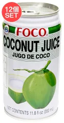 【12個セット】FOCOココナッツジュース[350ml] / セット タイ料理の素 ココナッツのサムネイル