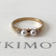 最終お値下げ！【MIKIMOTO】ミキモト ベビーパールリング 10号 - メルカリ