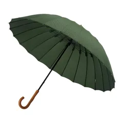 mabu マブ 長傘 雨傘 和傘 日傘 軽量 晴雨兼用 メンズ レディース 60cm 遮蔽率90％以上 UVカット 超軽量24本骨傘 江戸 SMV-4029、草のサムネイル