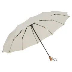 mabu マブ 折りたたみ傘 雨傘 和傘 日傘 軽量 晴雨兼用 メンズ レディース 55cm 遮蔽率90％以上 UVカット 12本骨 江戸 SMV-4054、生成色のサムネイル