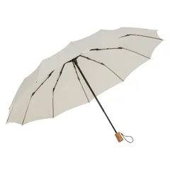 mabu マブ 折りたたみ傘 雨傘 日傘 晴雨兼用傘 メンズ レディース 55cm 軽量 遮熱 UVカット 遮光、生成色のサムネイル