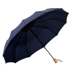 mabu マブ 折りたたみ傘 雨傘 日傘 晴雨兼用傘 メンズ レディース 55cm 軽量 遮熱 UVカット 遮光、藍のサムネイル