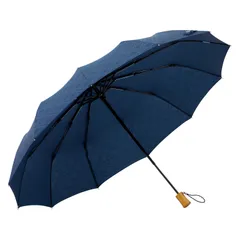 mabu マブ 折りたたみ傘 雨傘 日傘 晴雨兼用傘 メンズ レディース 55cm 軽量 遮熱 UVカット 遮光、紺のサムネイル