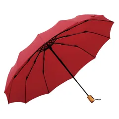 mabu マブ 折りたたみ傘 雨傘 日傘 晴雨兼用傘 メンズ レディース 55cm 軽量 遮熱 UVカット 遮光、紅のサムネイル