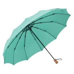 mabu マブ 折りたたみ傘 雨傘 日傘 晴雨兼用傘 メンズ レディース 55cm 軽量 遮熱 UVカット 遮光、浅葱のサムネイル