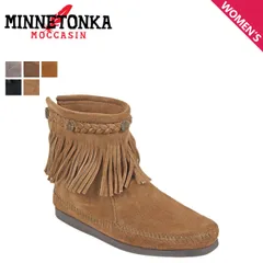 ミネトンカ MINNETONKA ハイ トップ バック ジッパー ブーツ HI TOP BACK ZIP BOOTS レディース、GREY/Lのサムネイル