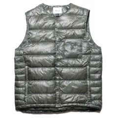 NANGA ナンガ ベスト ダウンベスト メンズ INNER DOWN VEST N1IdBKE2、カーキのサムネイル