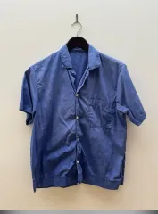 L STUSSY ステューシー テクラ シャツ ブルーのサムネイル
