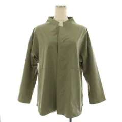 プランテーション plantation デサント DESCENTE パッカブルタフタジャケット ノーカラージャケット アウター M カーキ PL11FD165 /YTのサムネイル