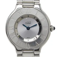 カルティエ マスト21 腕時計 1340 シルバー ステンレススチール レディース CARTIER【1-0280067】のサムネイル
