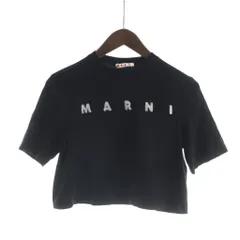 マルニ MARNI M00947 23AW Tシャツ カットソー 半袖 スパンコール 12 黒 ブラック ■GY44 /MQのサムネイル