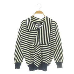 ジュンヤワタナベ JUNYA WATANABE COMME des GARÇONS カーディガン 変形 ボーダー柄 ホワイト ネイビー JS-N039 AD2006 /CX ■GYのサムネイル