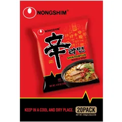 辛ラーメン ラーメン インスタントラーメン 辛い 即席  120g×20袋 DR7 10のサムネイル