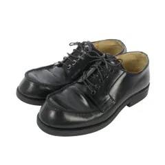 ヨウジヤマモト YOHJI YAMAMOTO レースアップ レザーシューズ ローファー 黒 ブラックのサムネイル