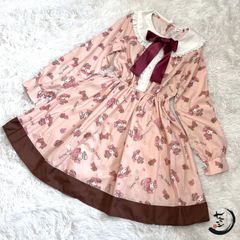 超美品】ルルウィルビー ボタニカル柄 フレアスカート LOULOU