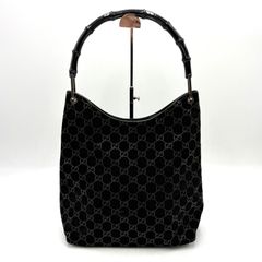 GUCCI Tom Ford Era Black GG Canvas Tote - メルカリ