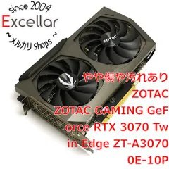 [bn:13] ZOTAC製グラボ　GAMING GeForce RTX 3070 Twin Edge ZT-A30700E-10P　PCIExp 8GBのサムネイル
