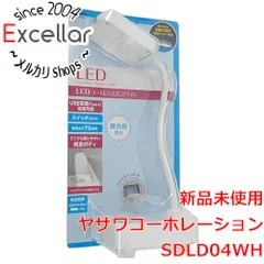 [bn:18] ヤザワコーポレーション　乾電池式スタンドライトセンサータイプ　SDLD04WHのサムネイル