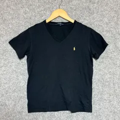 RALPH LAUREN SPORT VネックT M 黒のサムネイル