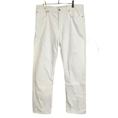 DIOR ディオール Long Regular Jeans Cotton Twill コットンデニムパンツ 313D014J352X 34 ホワイト メンズのサムネイル