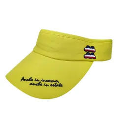 muta MARINE GOLF ムータ マリン ゴルフ  Wave Logo Visor バイザー F イエロー メンズ/レディースのサムネイル
