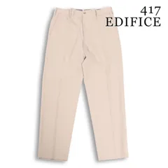 24SS★ 417 EDIFICE エディフィス 春夏★ 【LE JAPON ATELIER】 スリム ストレッチ スラックス パンツ 日本製 Sz.M メンズのサムネイル