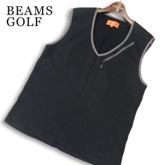 BEAMS GOLF ノースリーブ スウェット ベスト グレー M - メルカリ