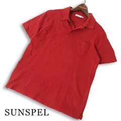 SUNSPEL サンスペル 春夏★ 半袖 ポケット ポロシャツ Sz.L メンズ ポルトガル製のサムネイル
