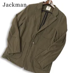 Jackman ジャックマン タナベメリヤス 通年 JM8010 【Stretch Jacket】 ジャージー アンコン ジャケット Sz.M メンズのサムネイル