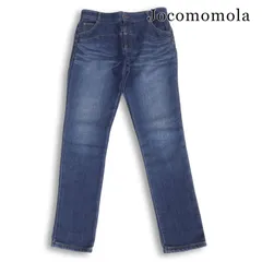 Jocomomola ホコモモラ シビラ 通年 USED加工♪ ストレッチ ロゴ刺繍 スウェット デニム パンツ ジーンズ Sz.42 レディースのサムネイル