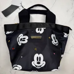 【新品タグ付き】MARK&LONA × Disney ミッキー カートバッグ トートバッグ 総柄 ブラック RFIDのサムネイル