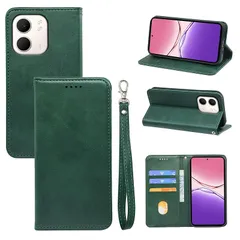 【新品】 iCarez OPPO A5x 5G/4G 用 ケース 手帳型 ? ?[2026新デザイン]? PUレザー TPU 耐衝撃 防塵 マグネット式 スタンド機能 携帯ケース カードポケット3枚収納 オッポa5x 対応 6.7インチ スマホケース (ダ 0のサムネイル